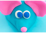 photo of playdough mouse