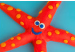 photo of playdough starfish